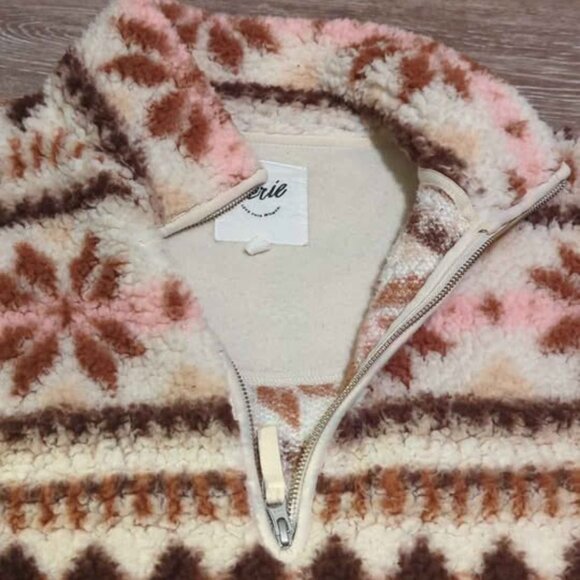 Aerie size XL Sherpa sweatshirt oversized - Picture 3 of 4